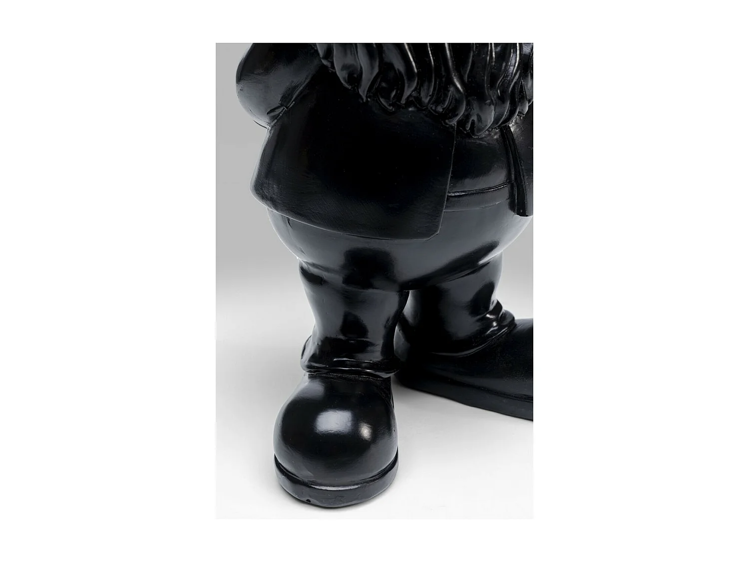 Figurine décorative Nain Standing noir-doré 30
