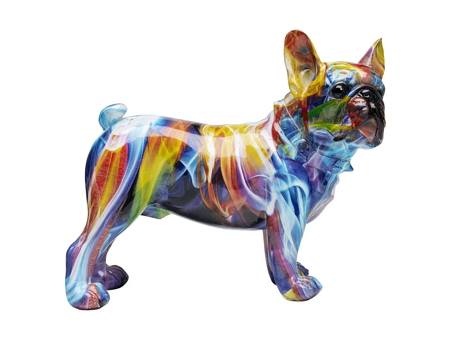 Deko Figur Frenchie Bunt