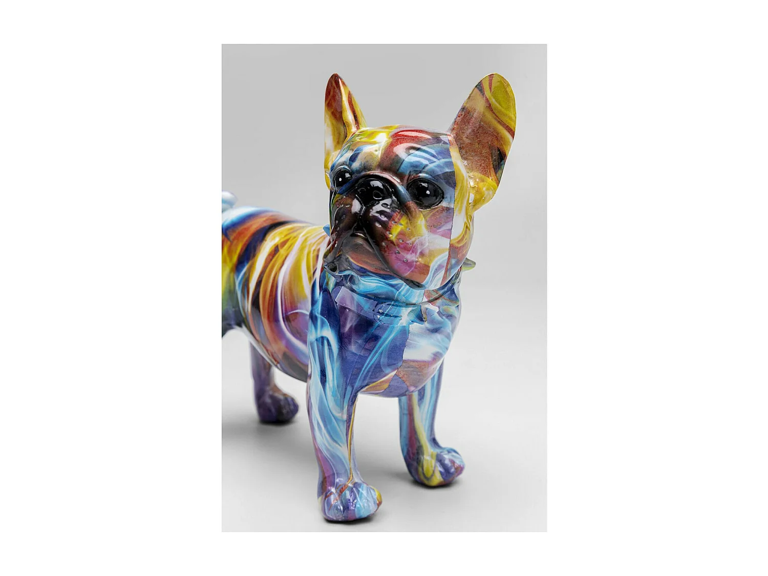 Deko Figur Frenchie Bunt