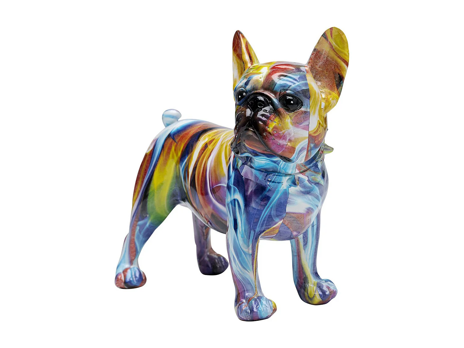 Deko Figur Frenchie Bunt