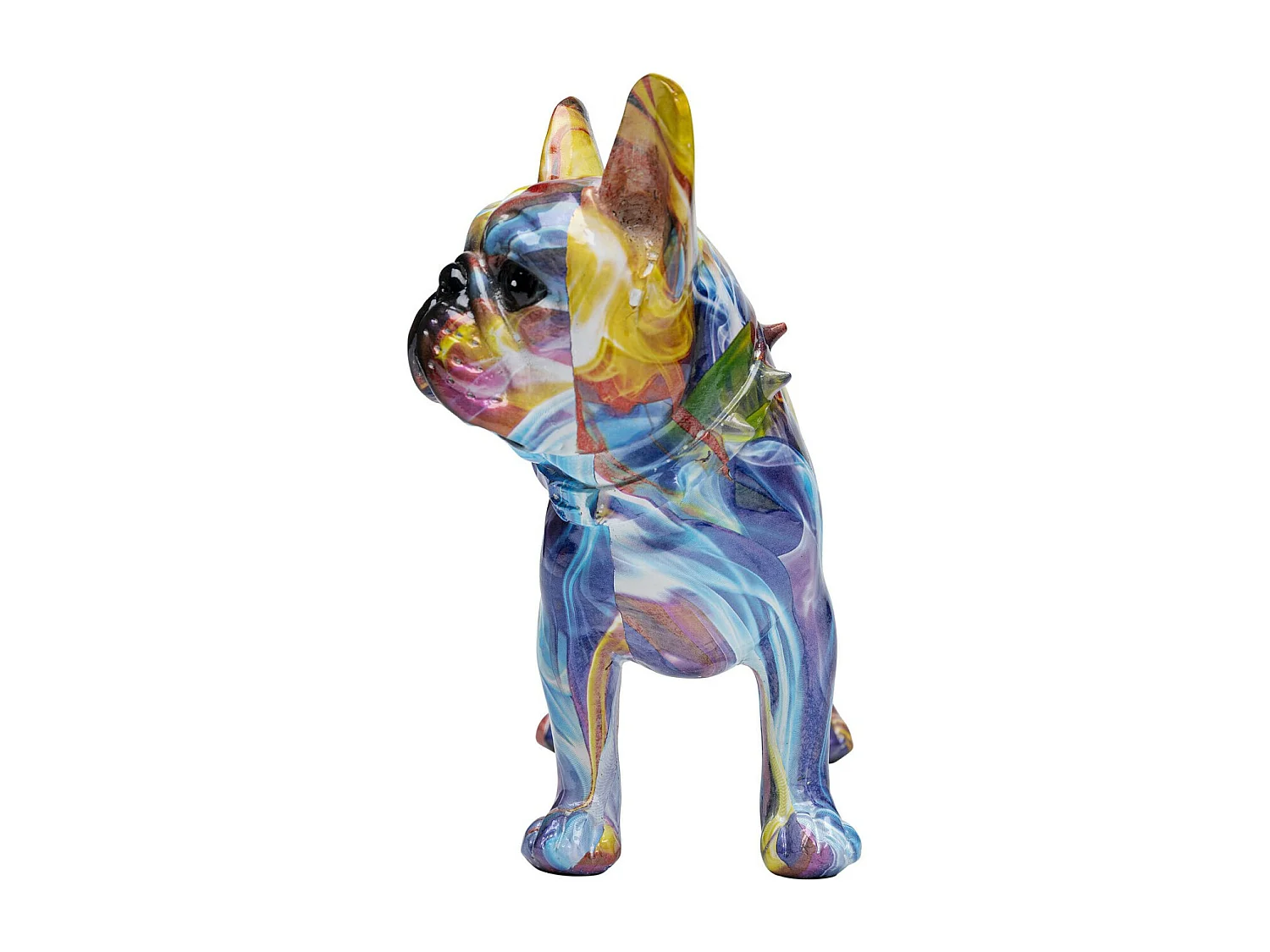 Deko Figur Frenchie Bunt