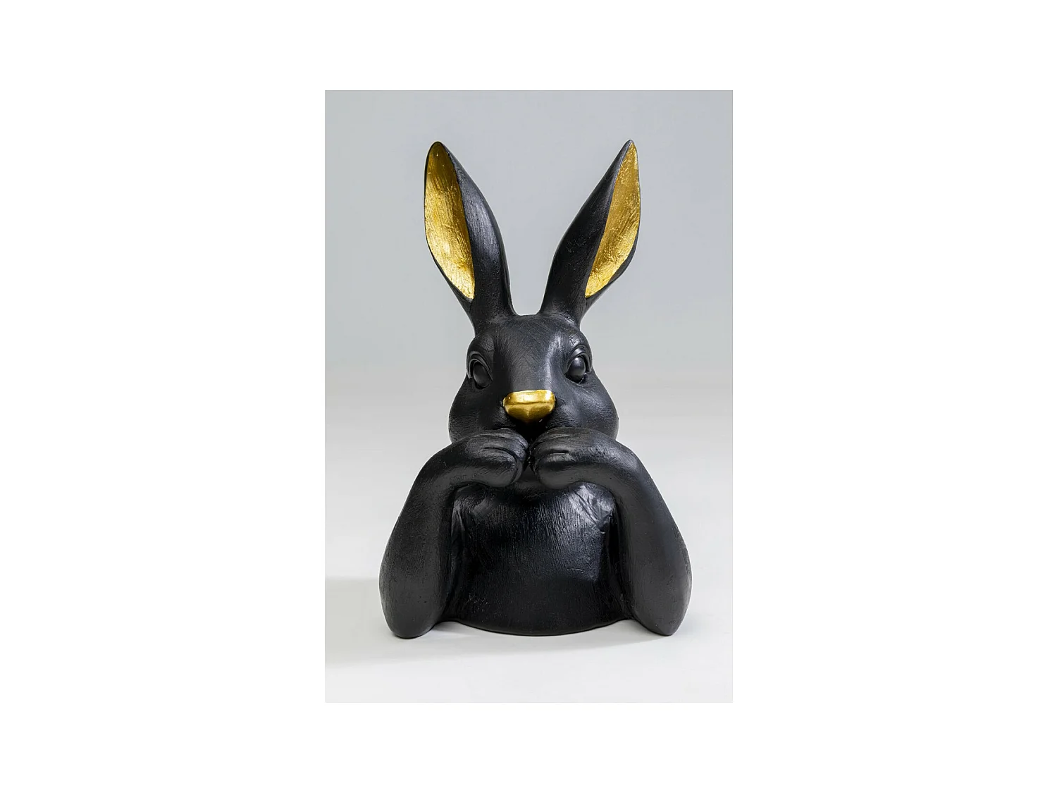 Figurine décorative Sweet Rabbit noir 23cm