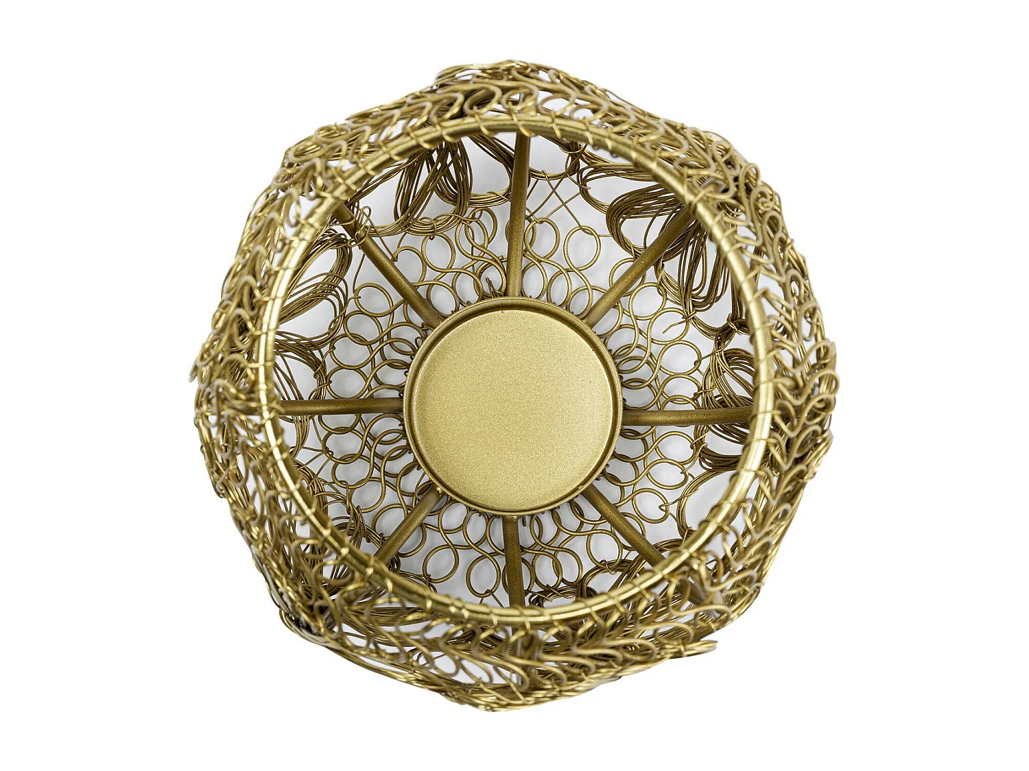 Photophore Hayat laiton Ø12cm