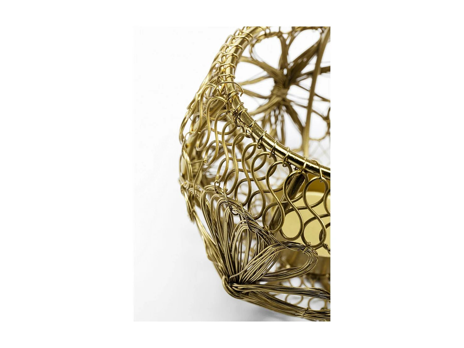 Photophore Hayat laiton Ø12cm