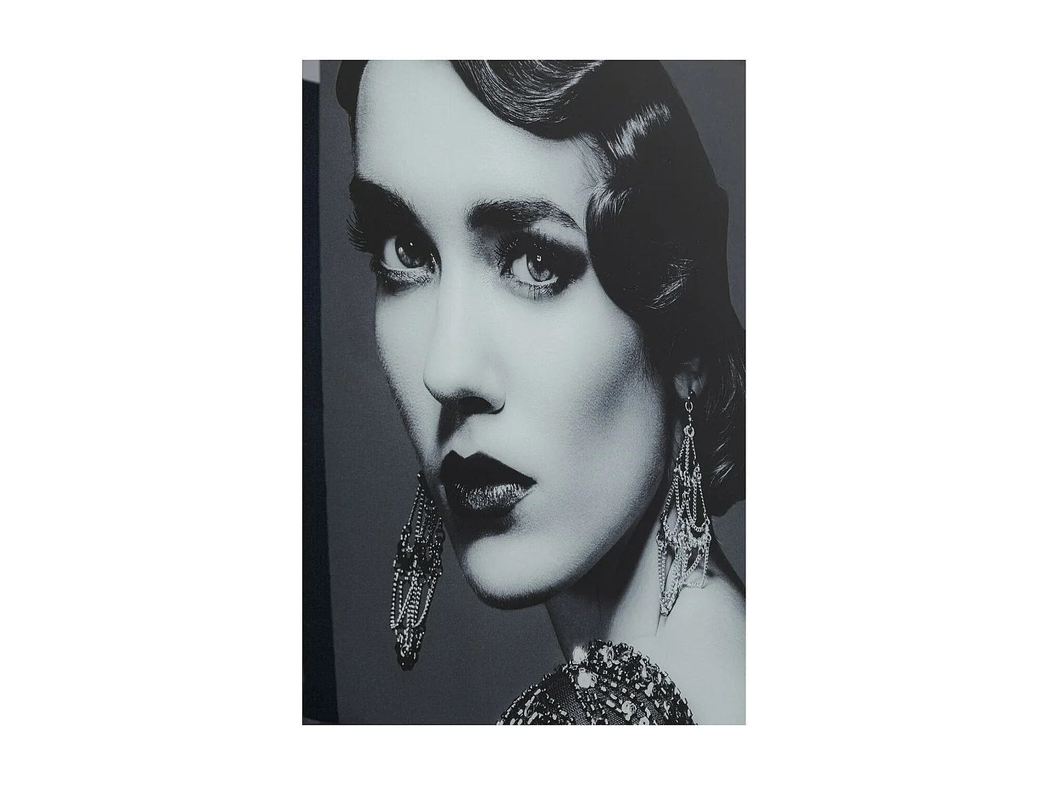 Quadro in vetro Beauty Lady 120x150cm