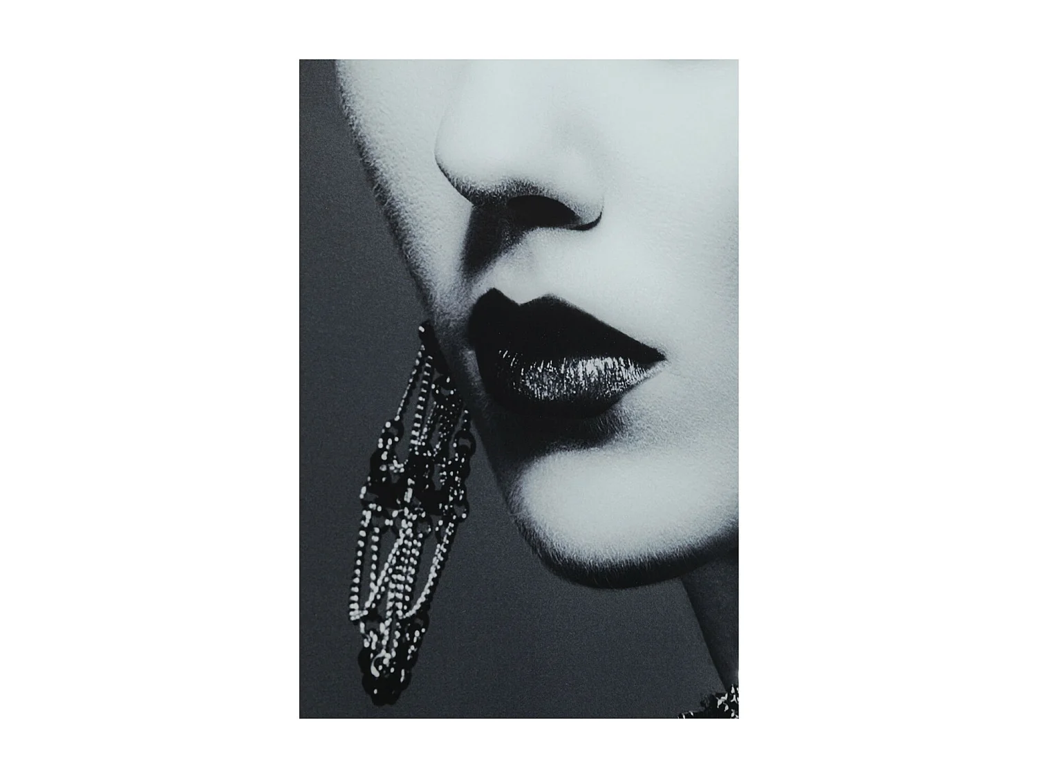 Quadro in vetro Beauty Lady 120x150cm