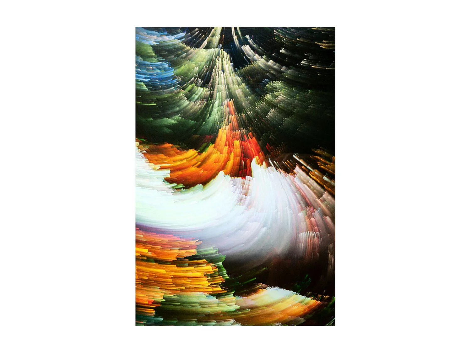 Glasbild Space Galaxy 150x100cm