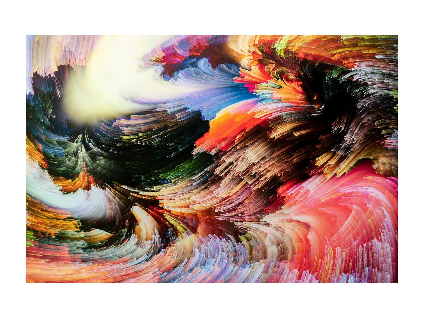 Tableau en verre Space Galaxy 150x100cm