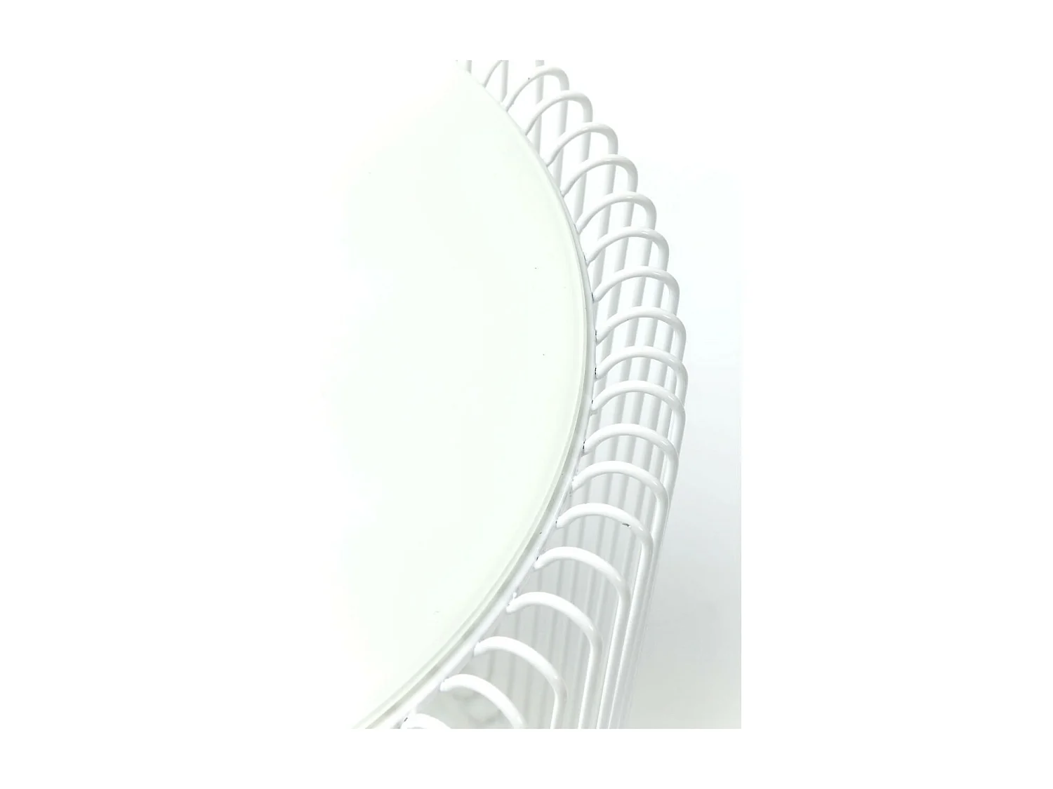 Tables d appoint Wire blanc Ø44cm (2/Set)