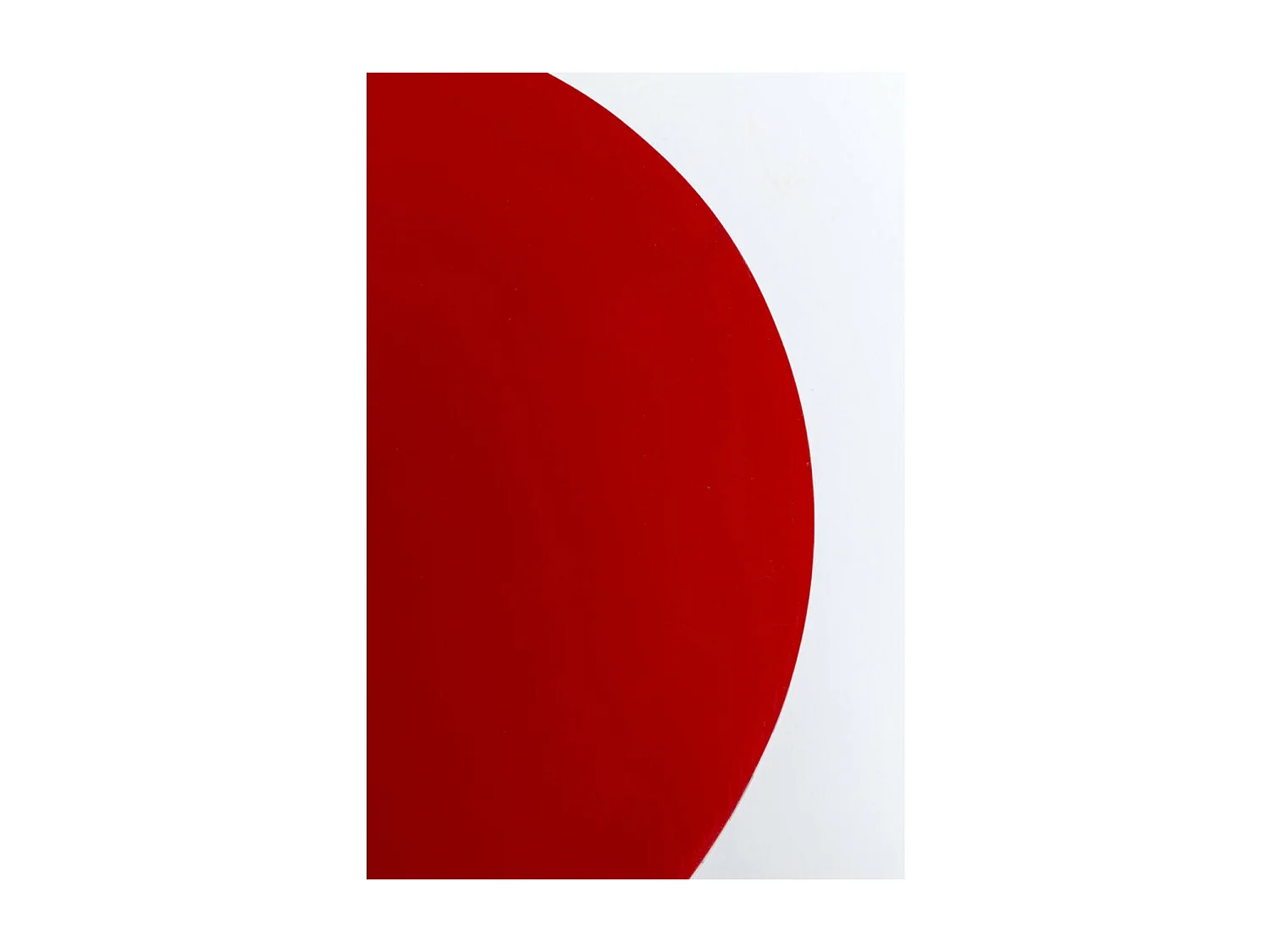 Beistelltisch Domero Checkers Rot Ø40cm