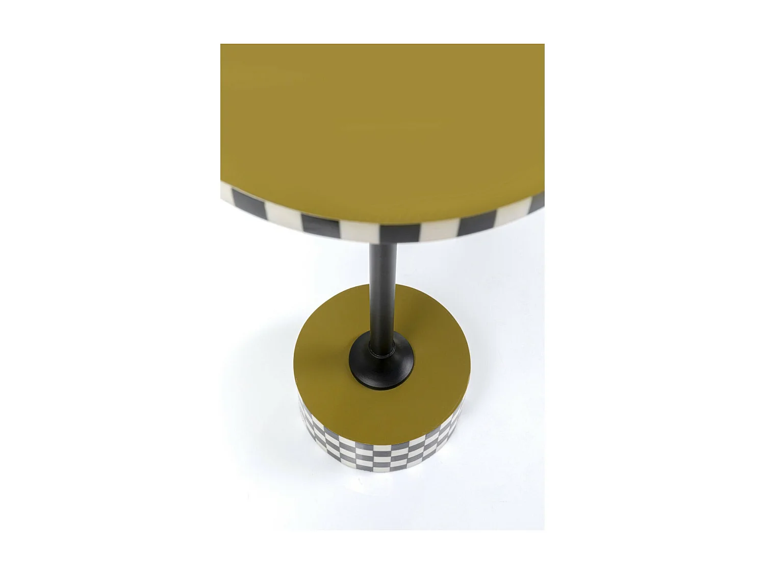 Tavolino d appoggio Domero Race oliva Ø25cm