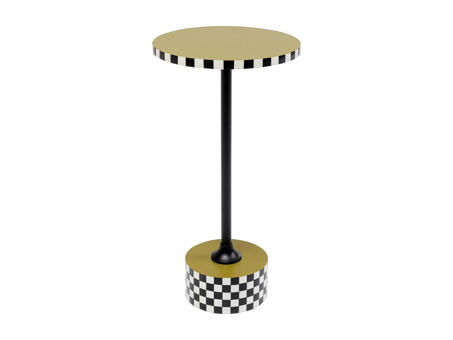 Tavolino d appoggio Domero Race oliva Ø25cm