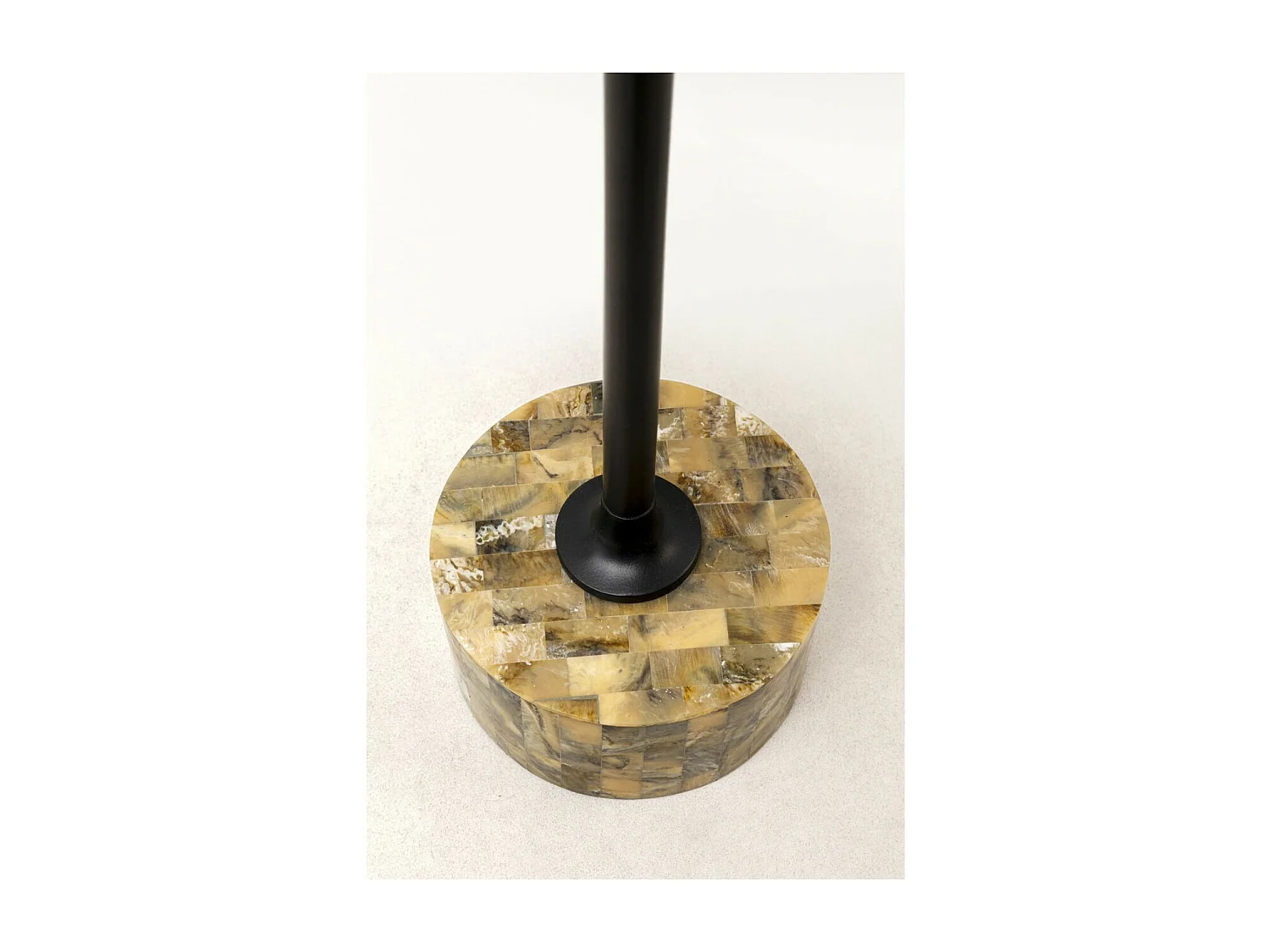 Table d appoint Domero Mosaic gris Ø25cm