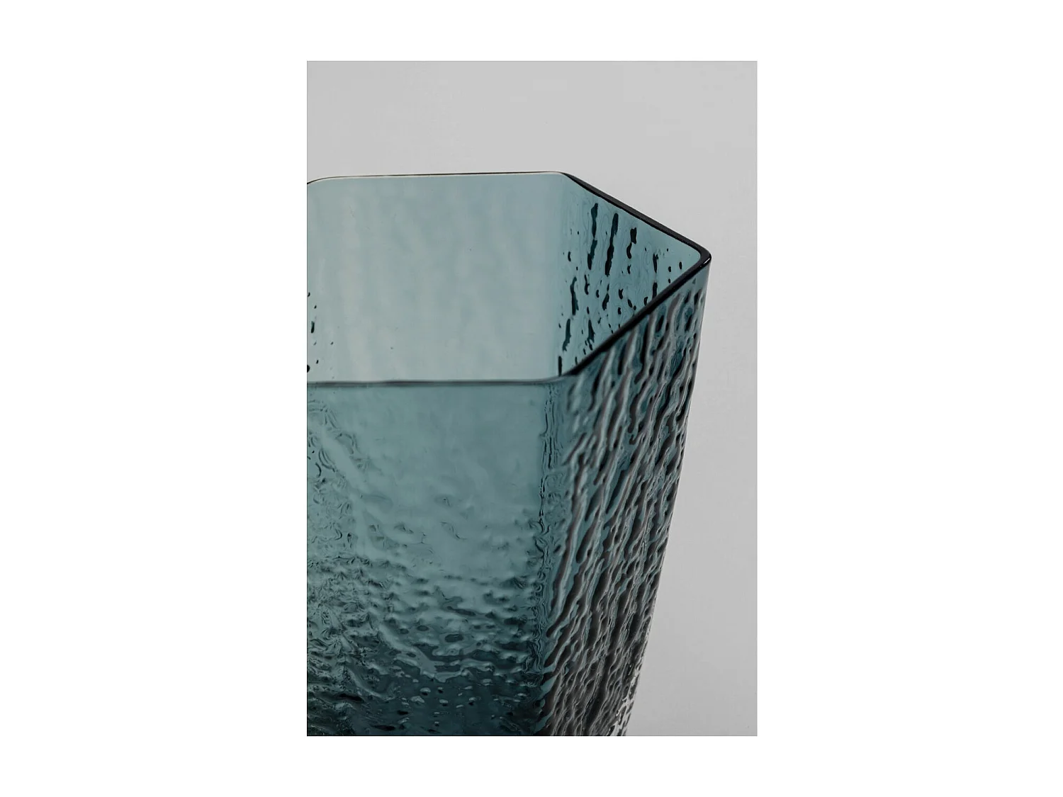 Verre à eau Cascata bleu