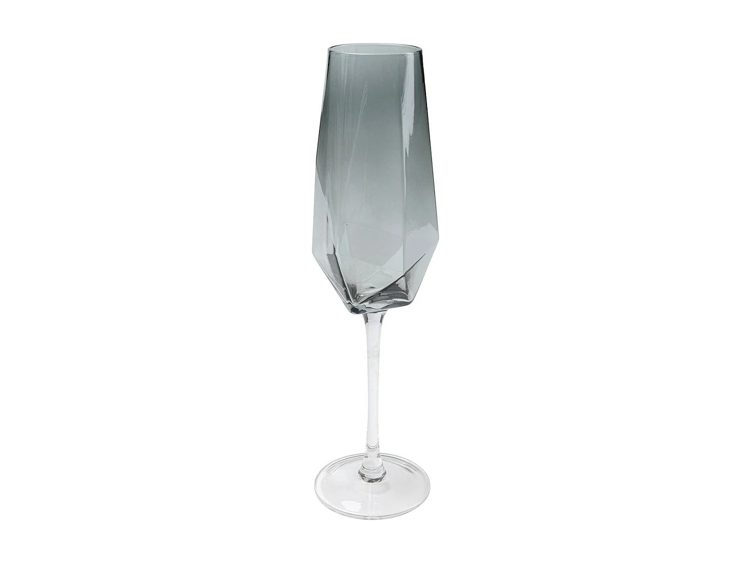 Verre à champagne Diamond Smoke