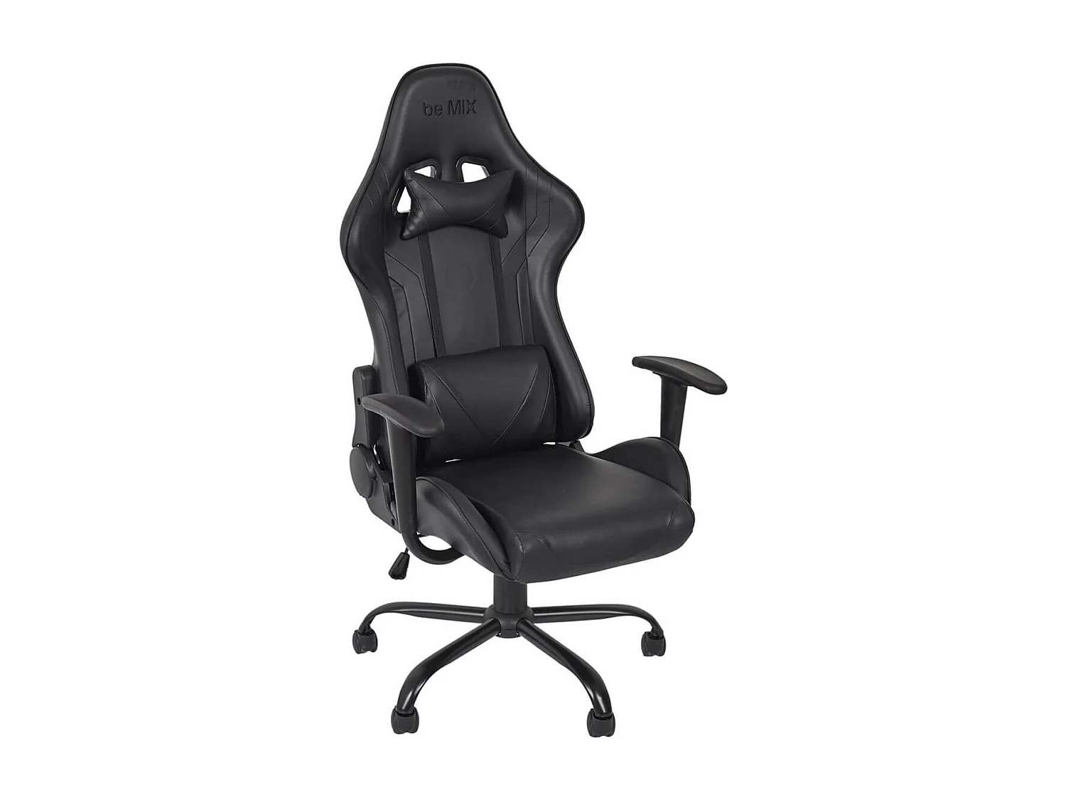TWITCH - Fauteuil de Bureau Noir avec Rembourrages
