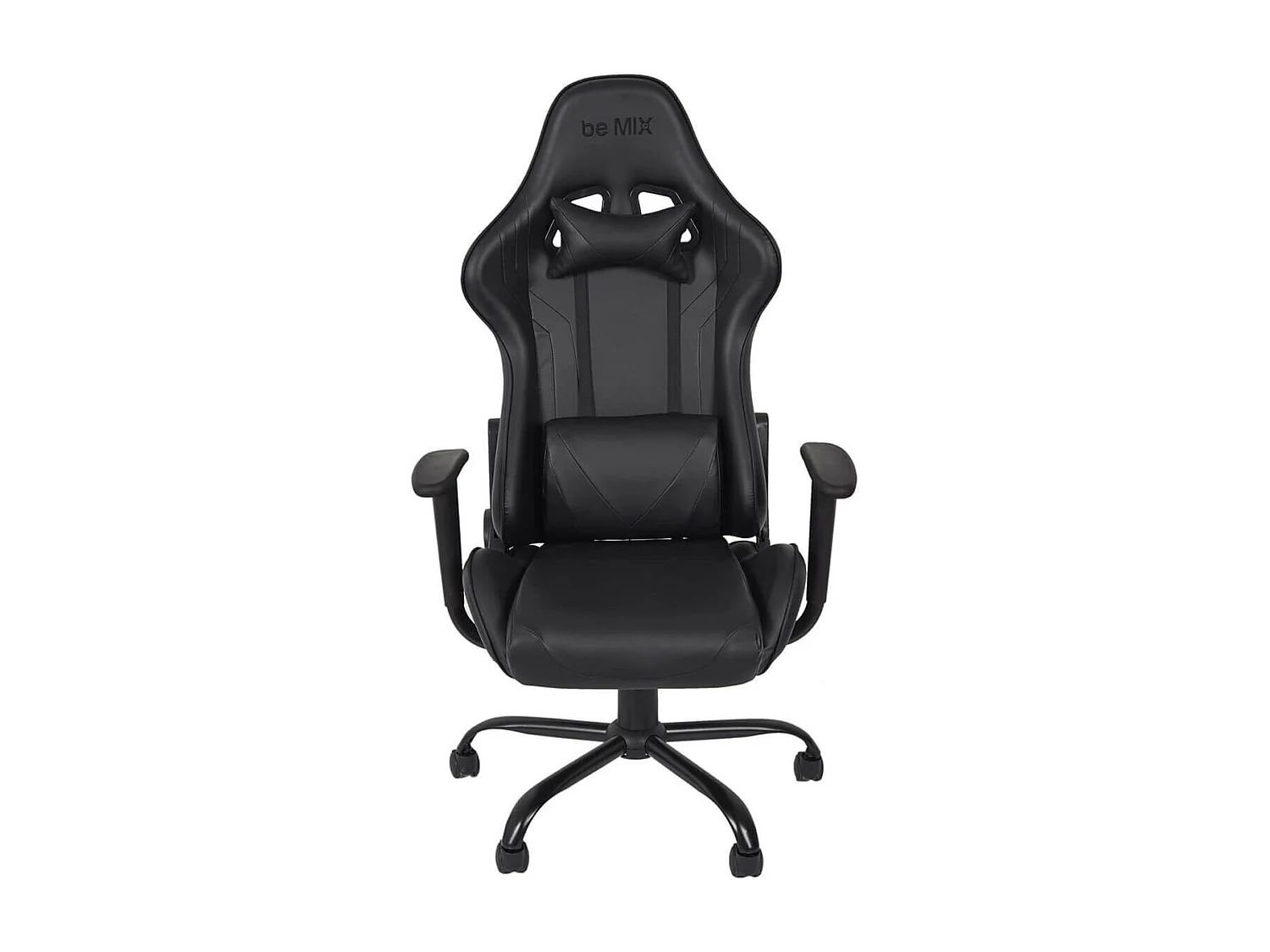 TWITCH - Fauteuil de Bureau Noir avec Rembourrages