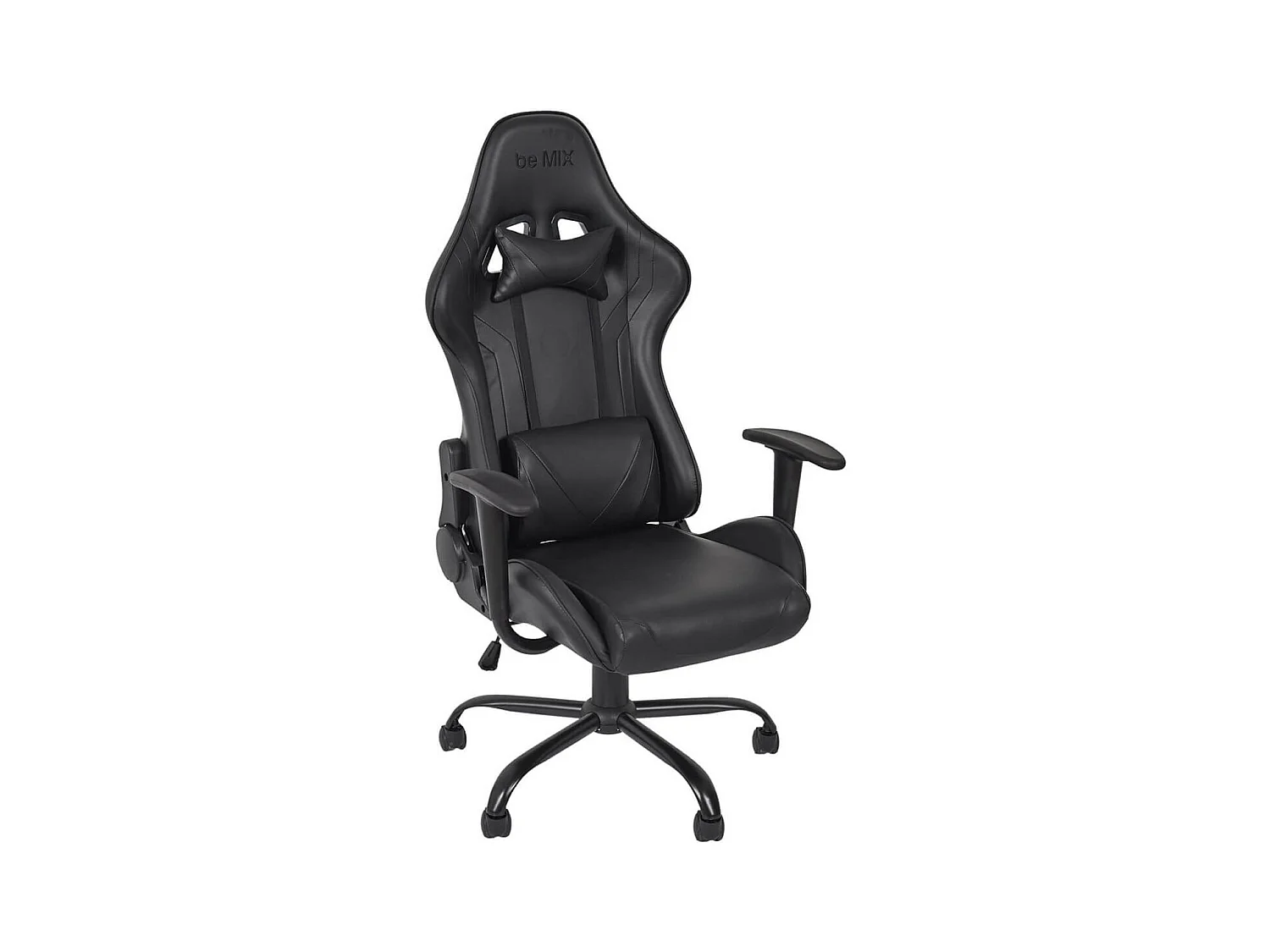 TWITCH - Fauteuil de Bureau Noir avec Rembourrages