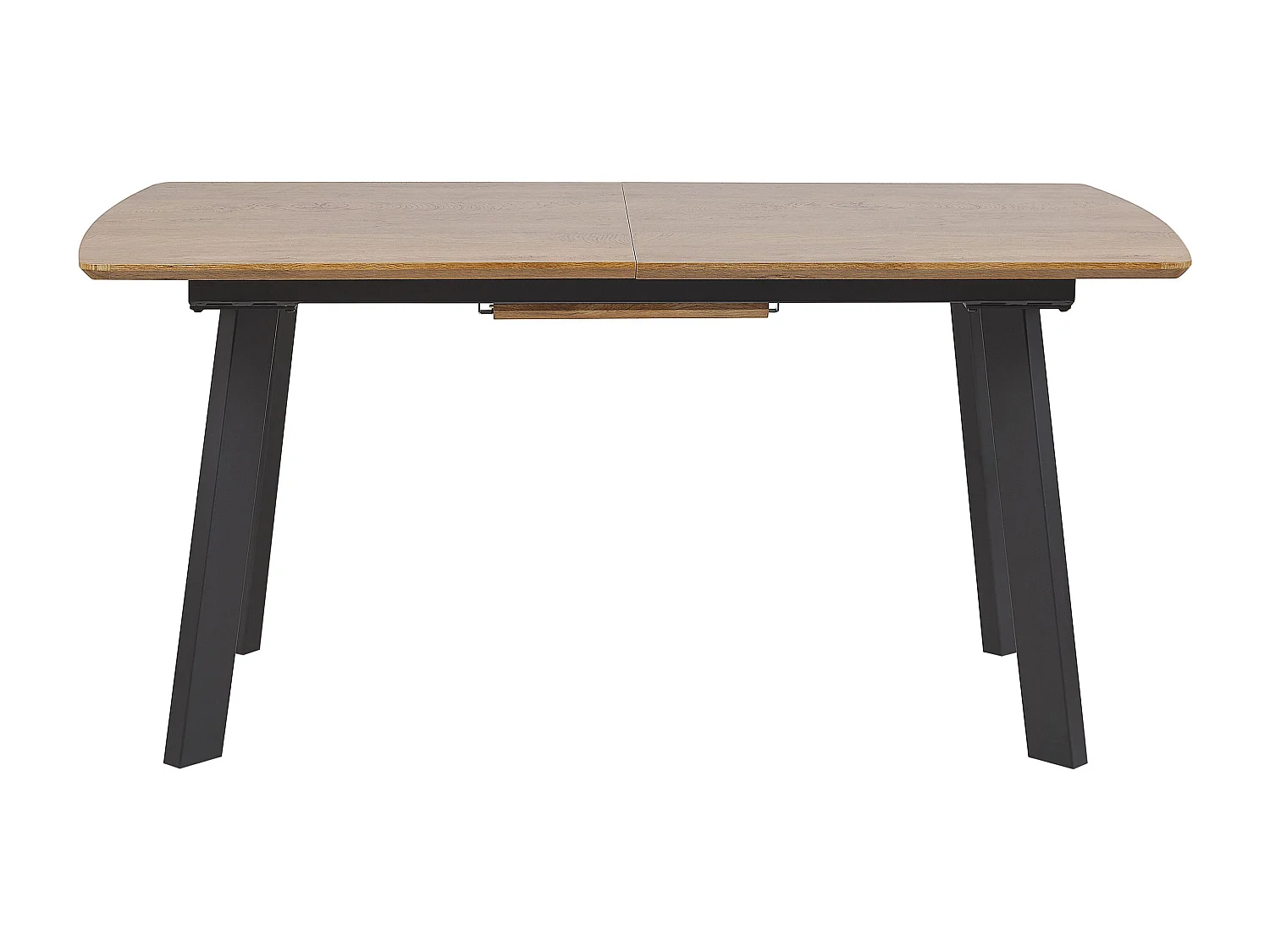 Mesa de jantar extensível SALVADOR Castanho escuro 160/200 cm 90 cm