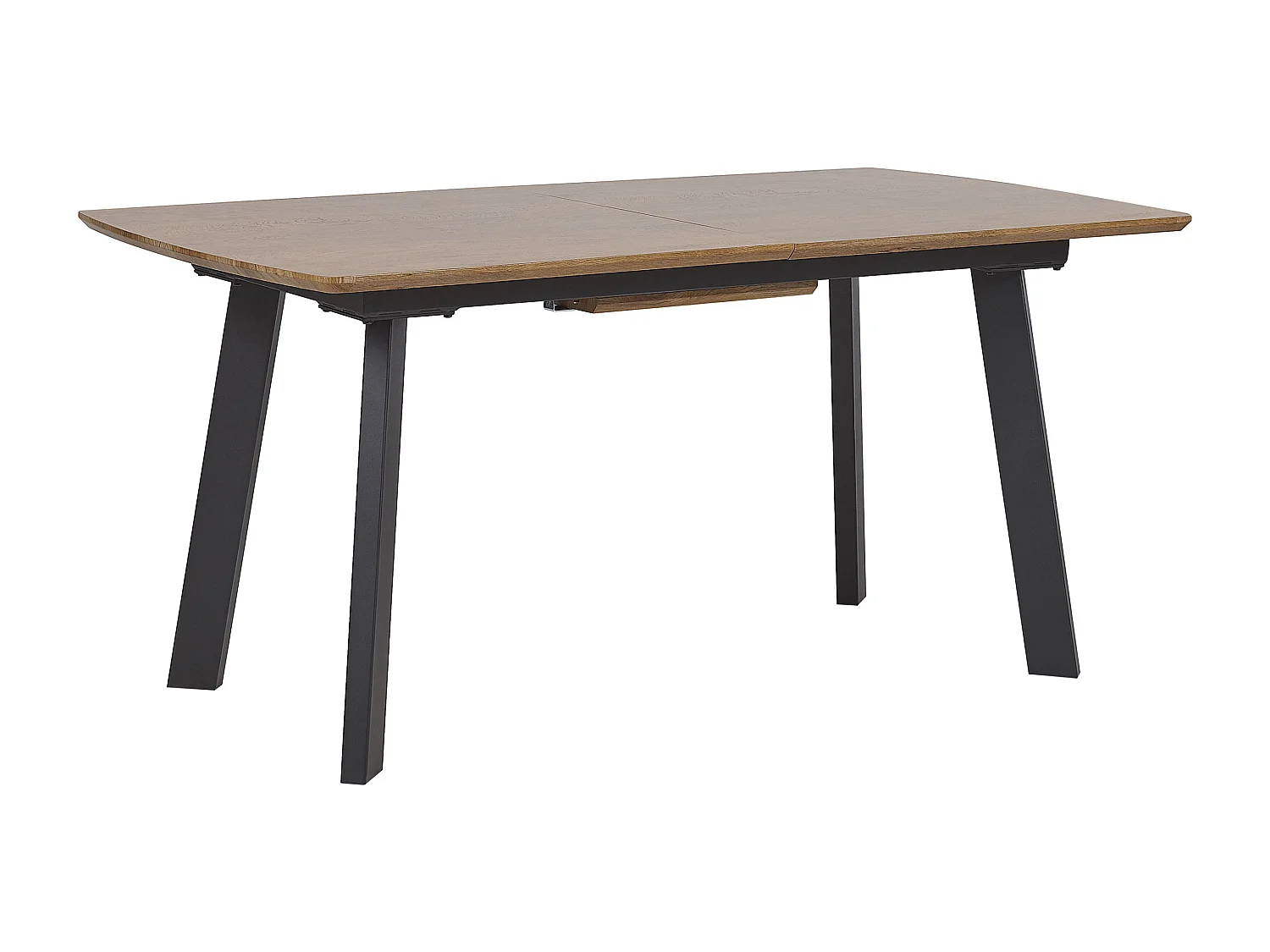 Tavolo da pranzo estensibile SALVADOR Marrone scuro 160/200 cm 90 cm