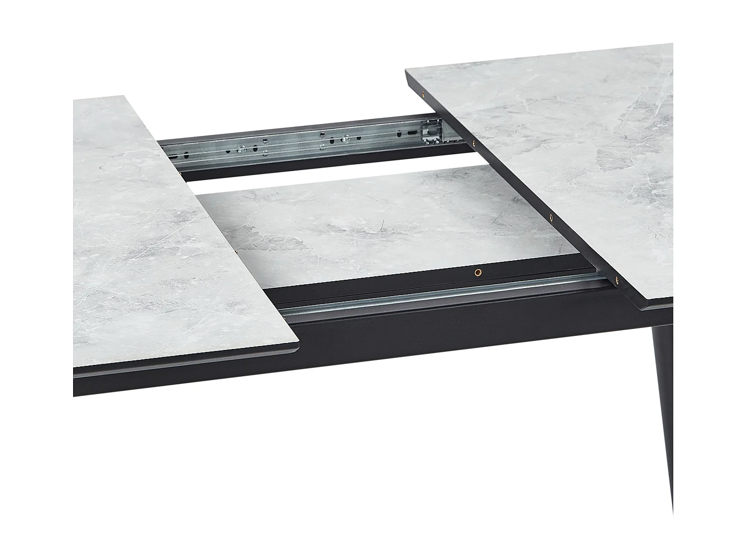 Esstisch EFTALIA Weisser Marmor 120/150 cm 80 cm