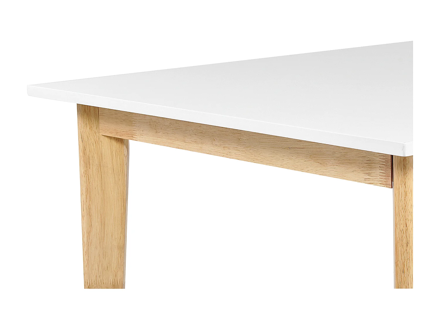 Ausziehbarer Esstisch SOLA Weiss 140/180 cm 90 cm