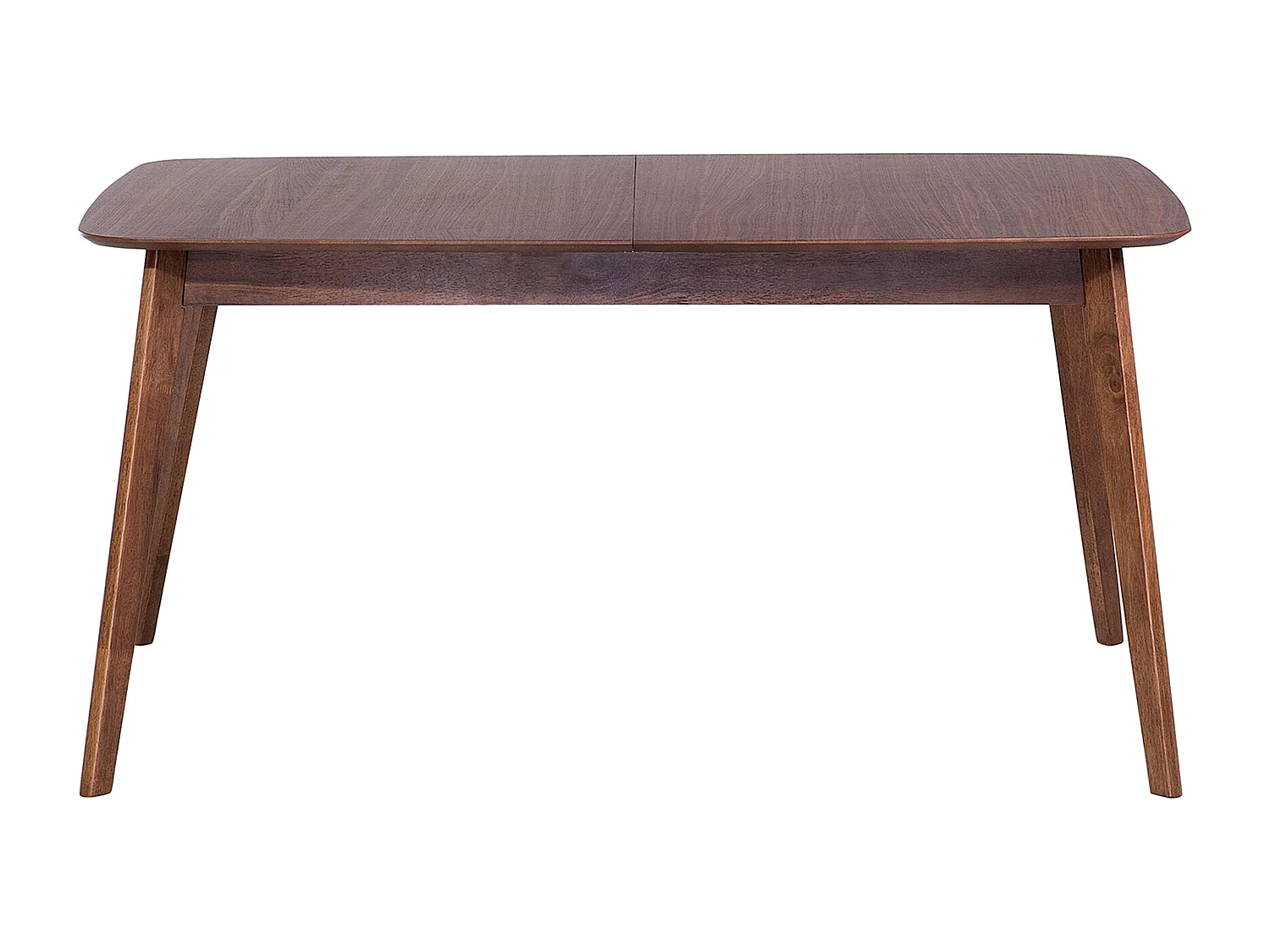 Table de salle à manger extensible MADOX Noyer foncé 150/190 cm 90 cm
