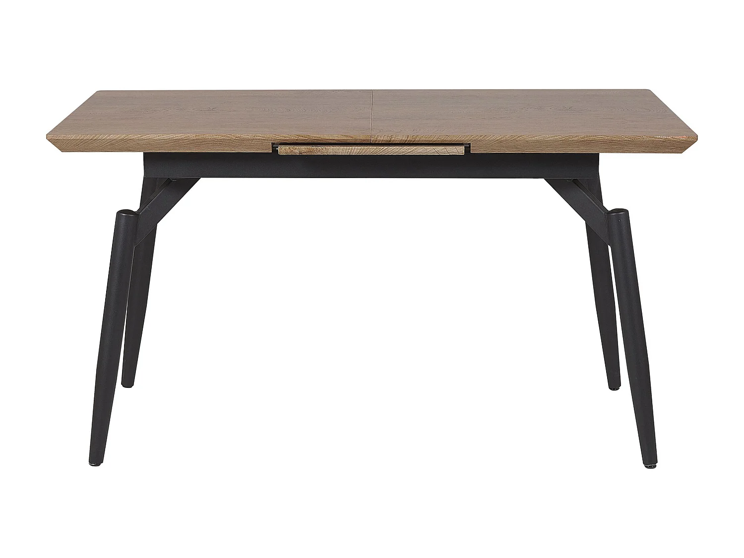 Table de salle à manger extensible BARBOSA Marron foncé 140/180 cm 80 cm