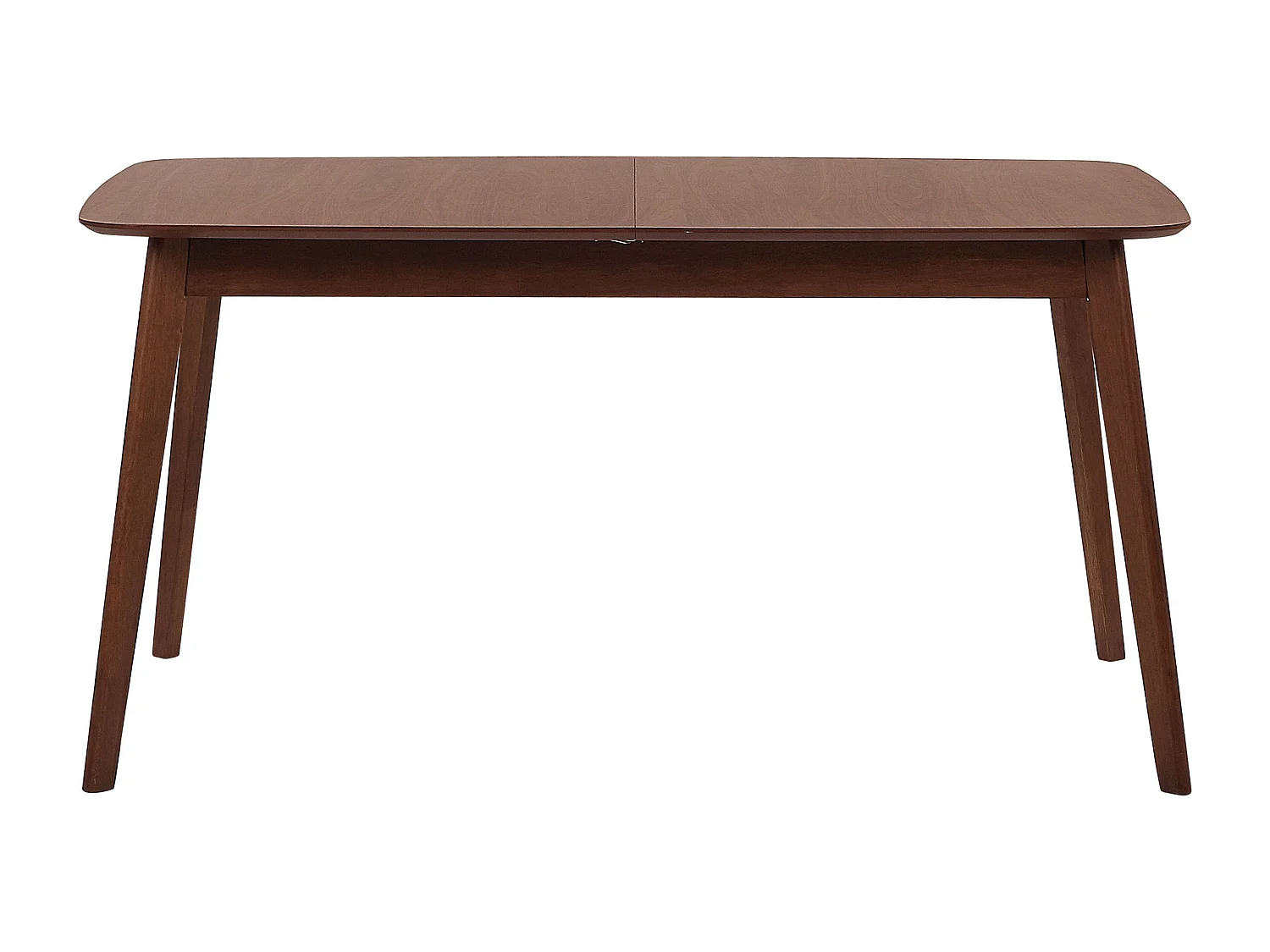 Table de salle à manger extensible MADOX Noyer foncé 120/150 cm 75 cm