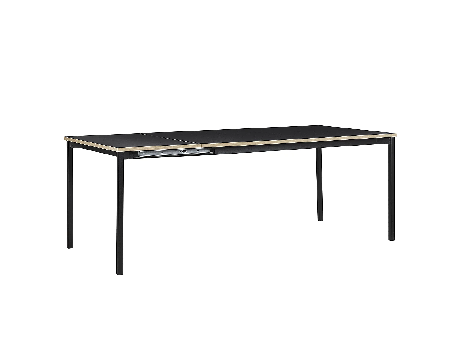 Eettafel uitschuifbaar AVIS Zwart 160/210 cm 90 cm