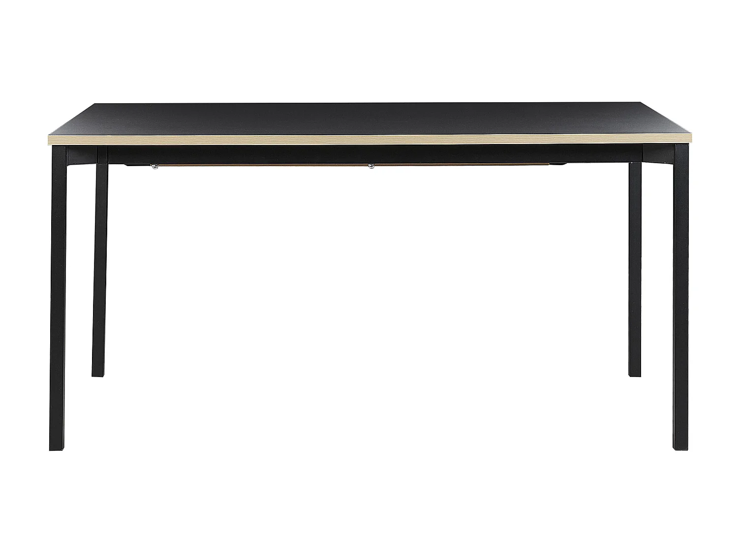 Table de salle à manger extensible AVIS Noir 160/210 cm 90 cm