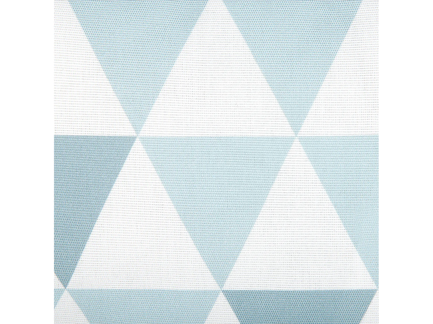 Set di 2 cuscini da esterno TRIFOS Trama geometrica 40 x 70 cm Blu