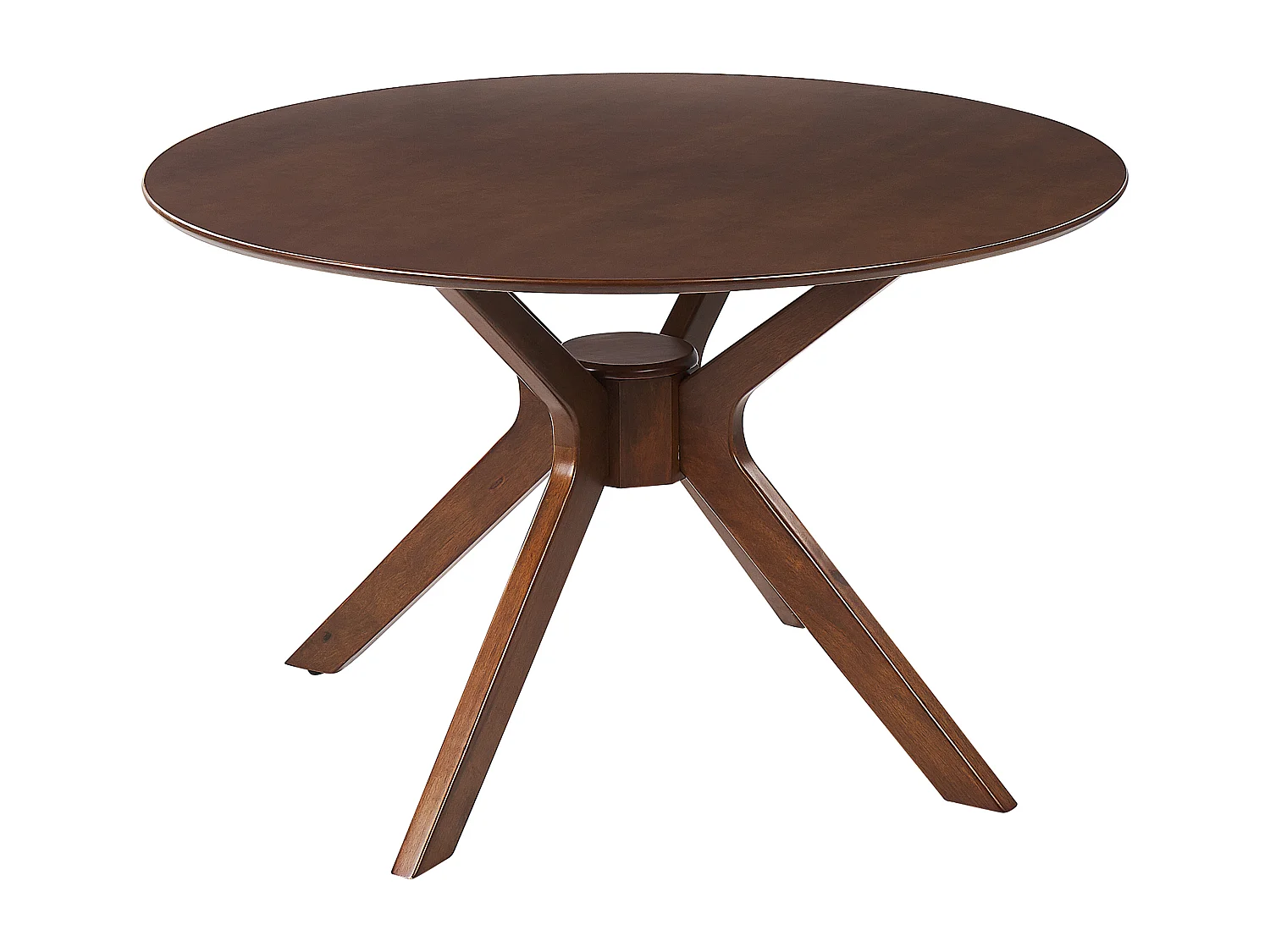Table de repas TYMIS Acajou foncé 120 cm 120 cm