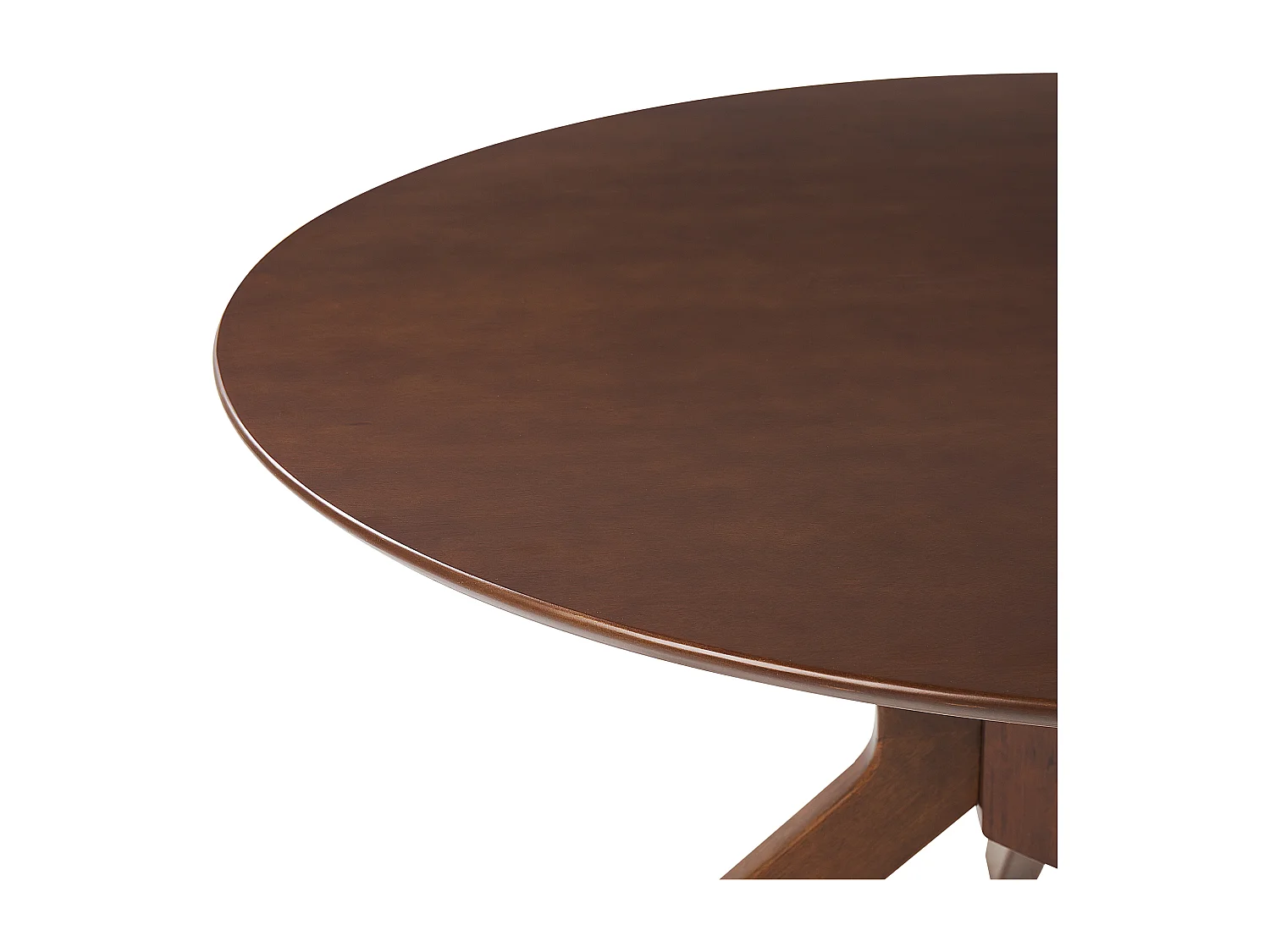 Table de repas TYMIS Acajou foncé 120 cm 120 cm
