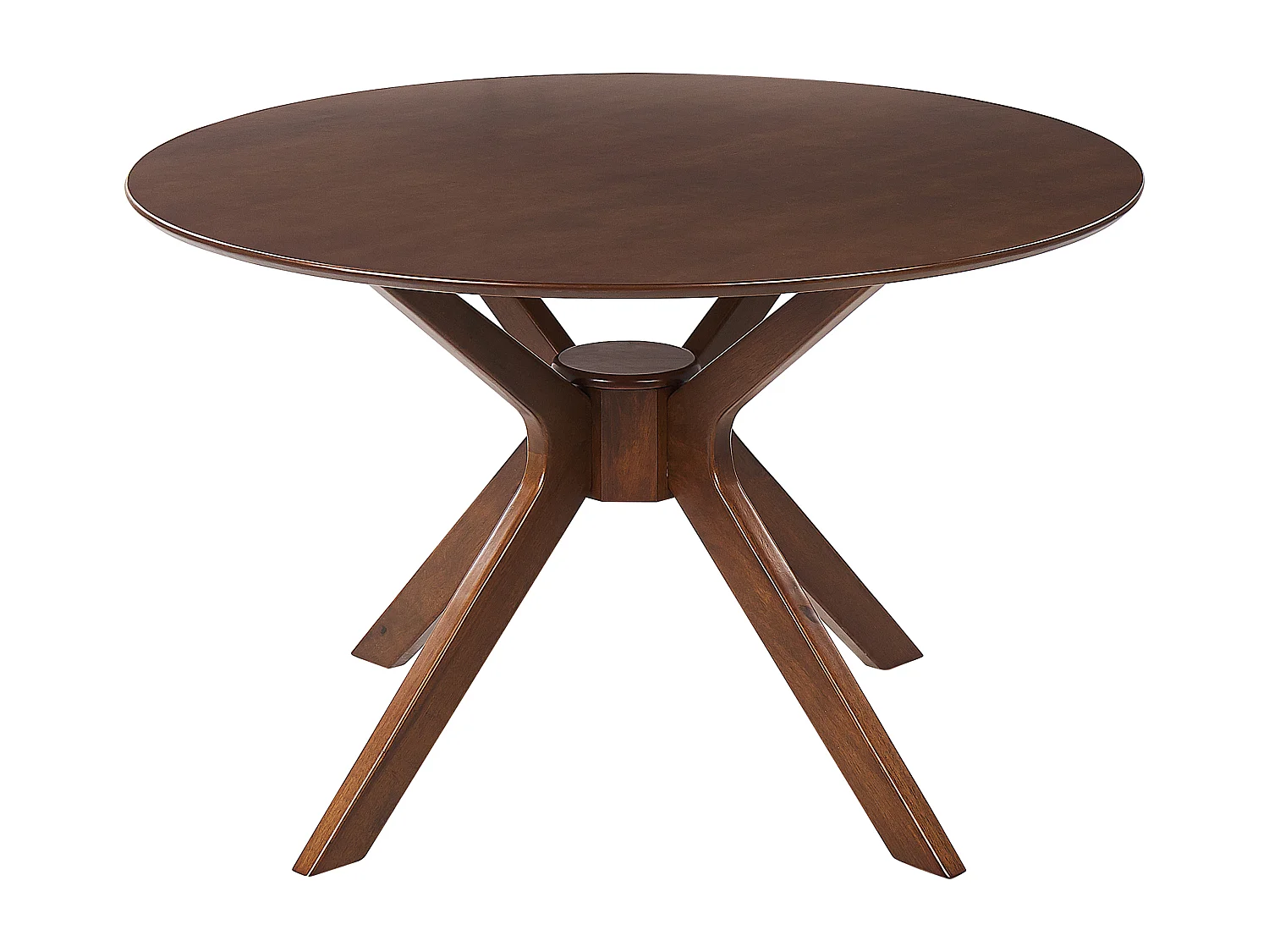 Table de repas TYMIS Acajou foncé 120 cm 120 cm