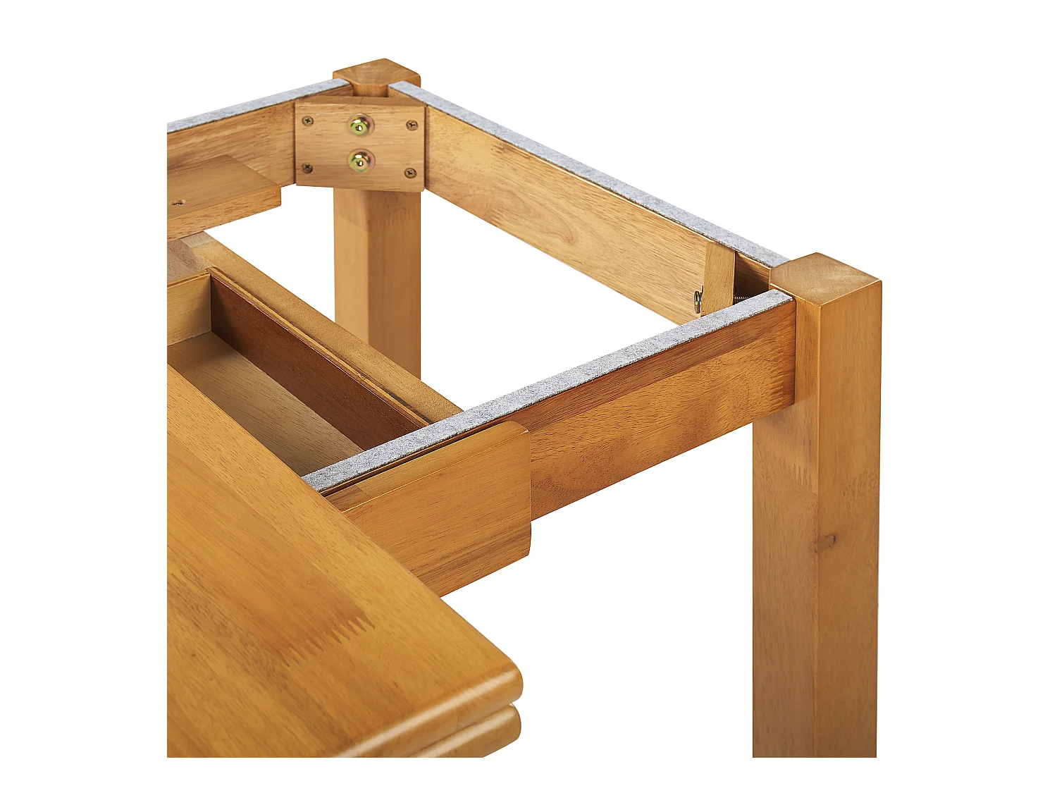 Table de salle à manger extensible MASELA Marron 90/120 cm 60 cm Bois