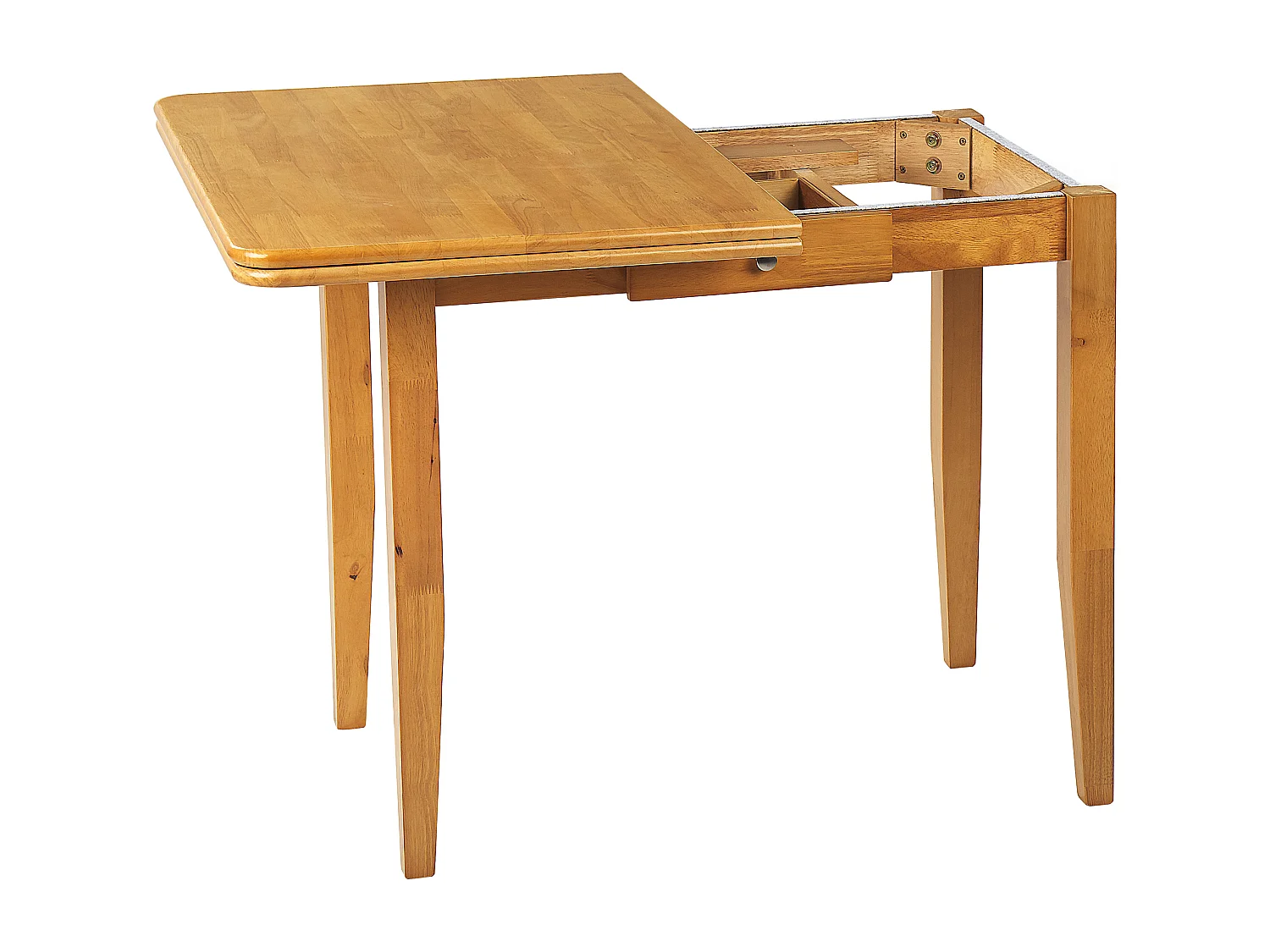 Eettafel uitschuifbaar MASELA Bruin 90/120 cm 60 cm Hout