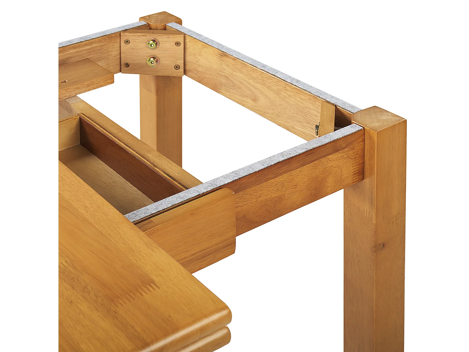 Eettafel uitschuifbaar MASELA Bruin 90/120 cm 60 cm Hout