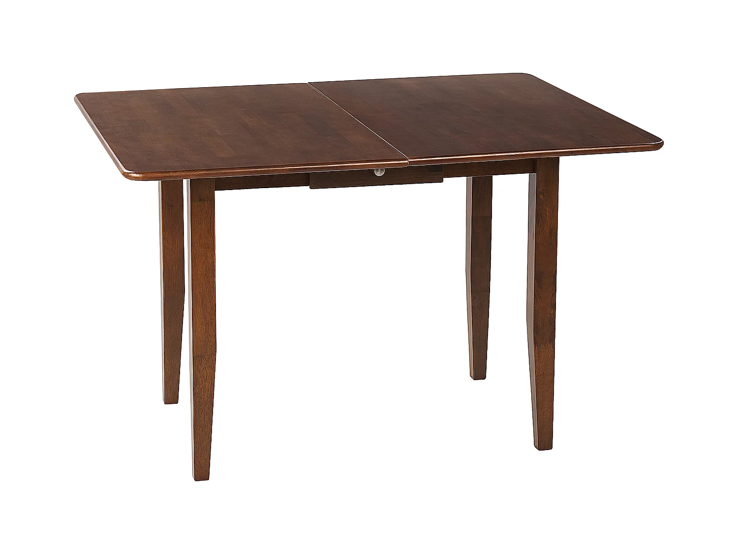 Table de salle à manger extensible MASELA Marron foncé 90/120 cm 60 cm Bois