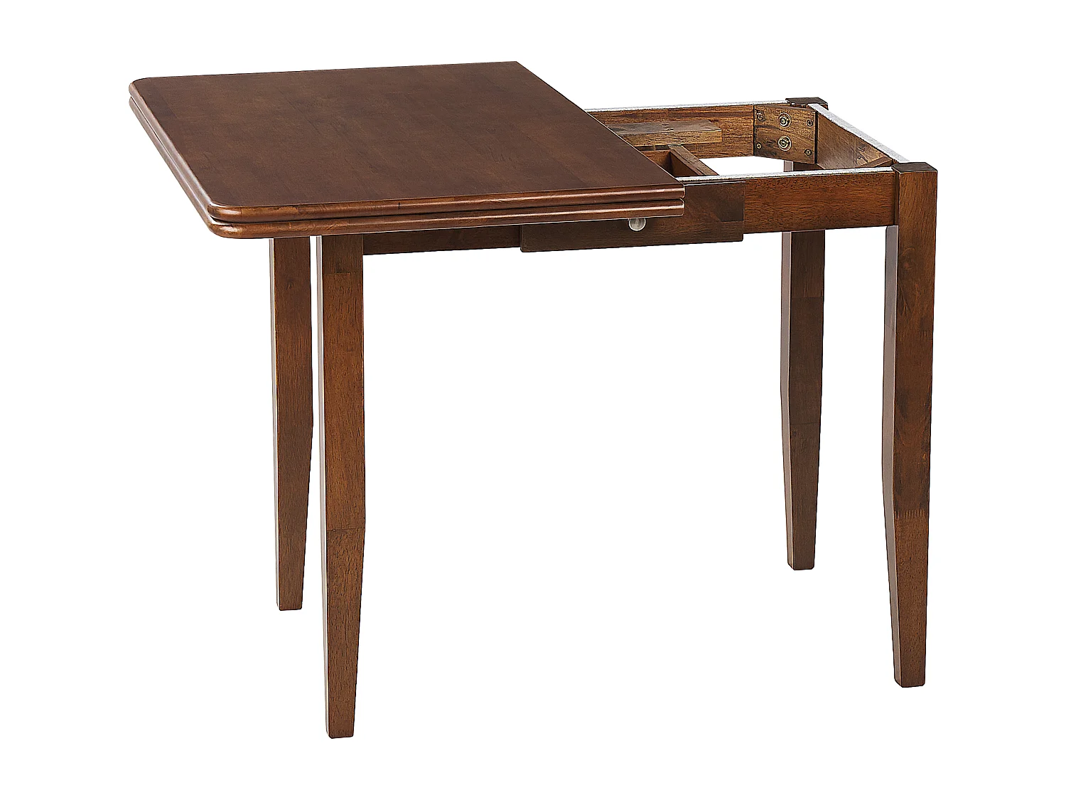 Tavolo da pranzo estensibile MASELA Marrone scuro 90/120 cm 60 cm Legno