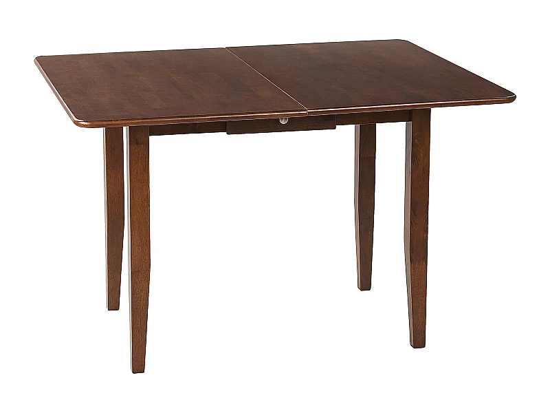 Eettafel uitschuifbaar MASELA Donkerbruin 90/120 cm 60 cm Hout