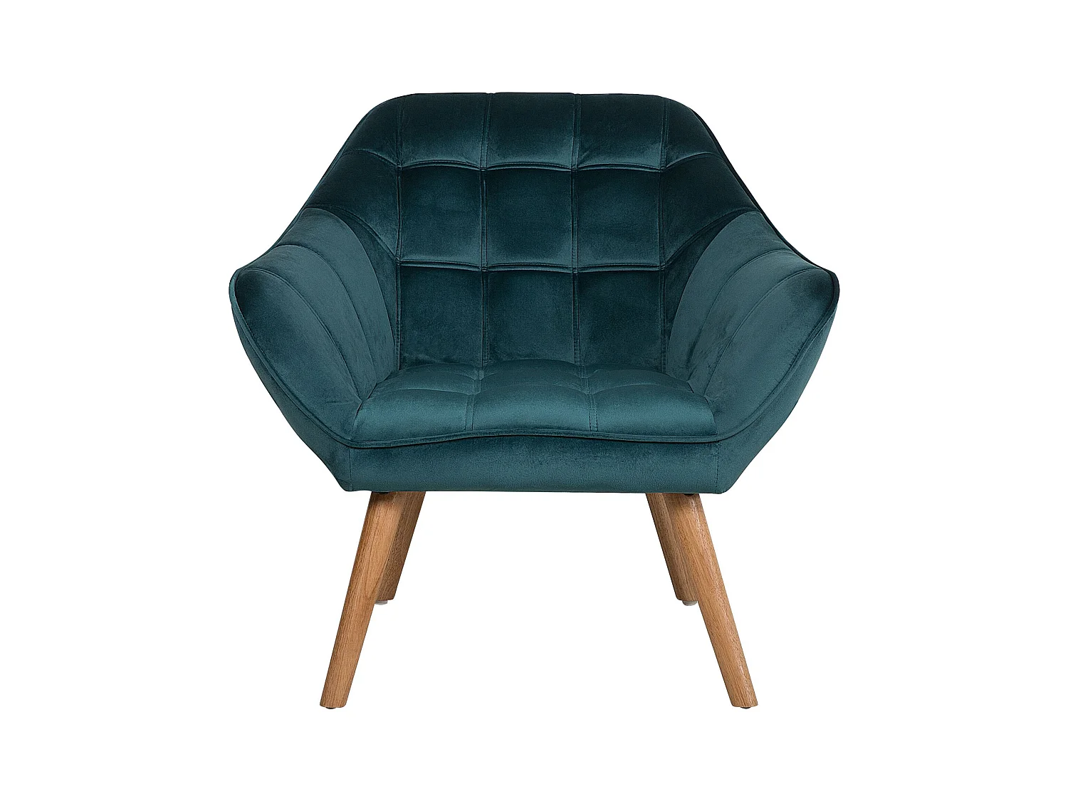 Fauteuil KARIS Fluweel Blauwgroen