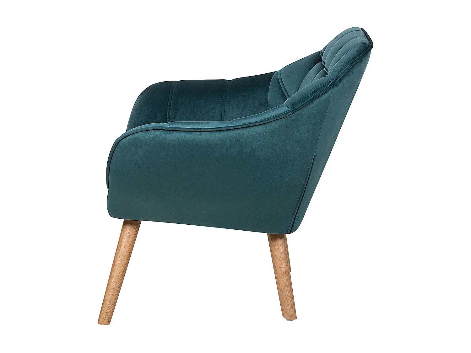 Fauteuil KARIS Fluweel Blauwgroen