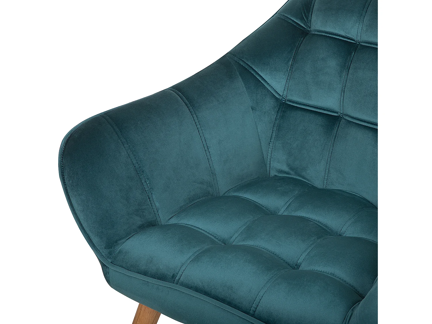Fauteuil KARIS Fluweel Blauwgroen
