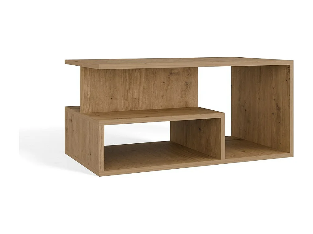 SIENNE - Tavolino moderno - Tavolino da salotto - Piano: 90x51x1,6 - Altezza: 43 cm - Design minimalista