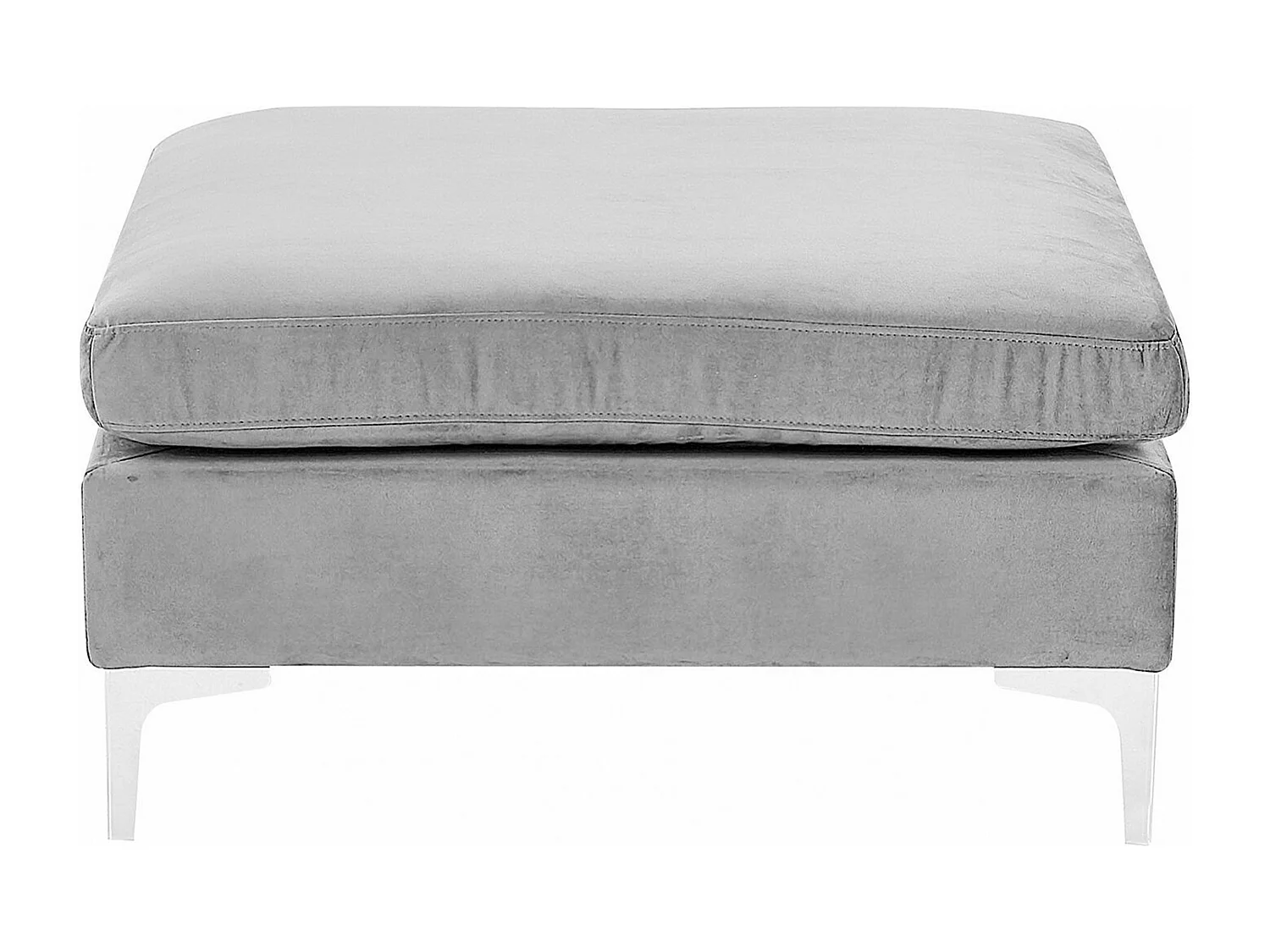 Ottoman EVJA Velours Gris