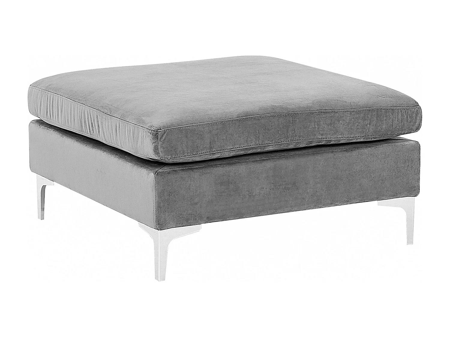 Ottoman EVJA Velours Gris