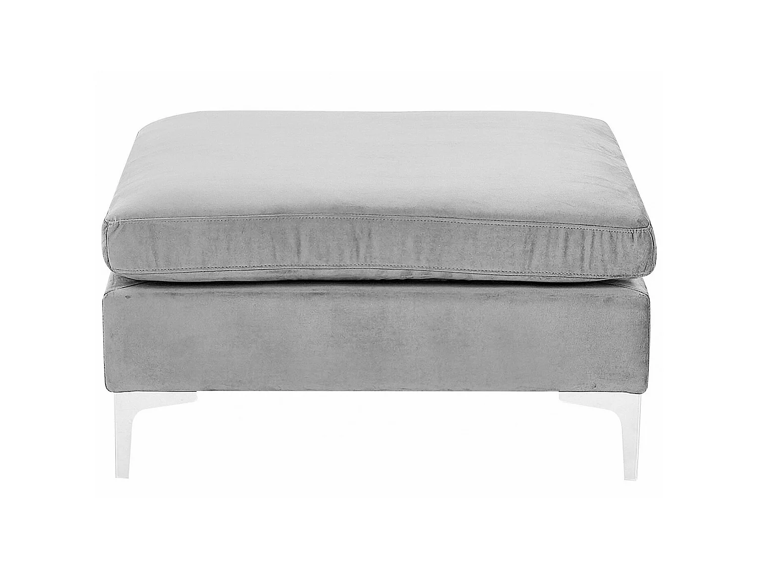 Ottoman EVJA Velours Gris