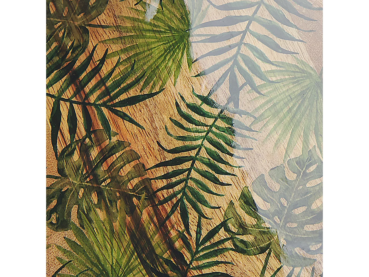 Decoratief dienblad TYLIS Mangohout Natuurlijk