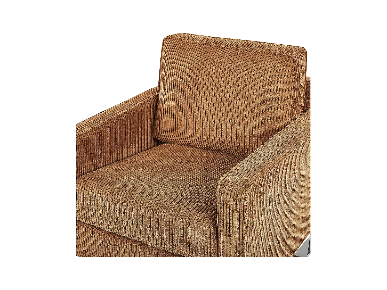 Fotel VIND Sztruks Jasnobrązowy